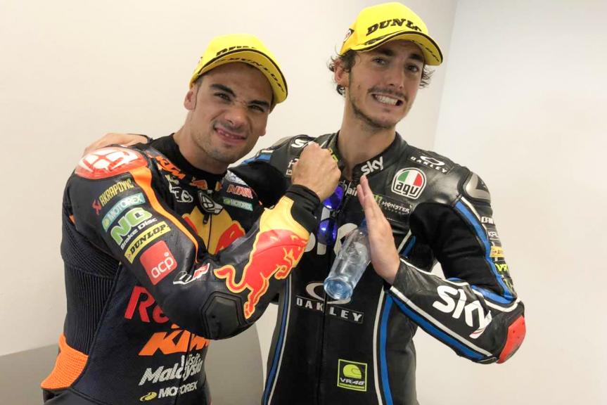Gentle Banget Pecco, Badai Berujung Damai! 1 Francesco Bagnaia Miguel Oliveira