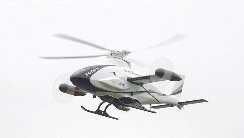 Helikopter buatan Kawasaki lolos tes