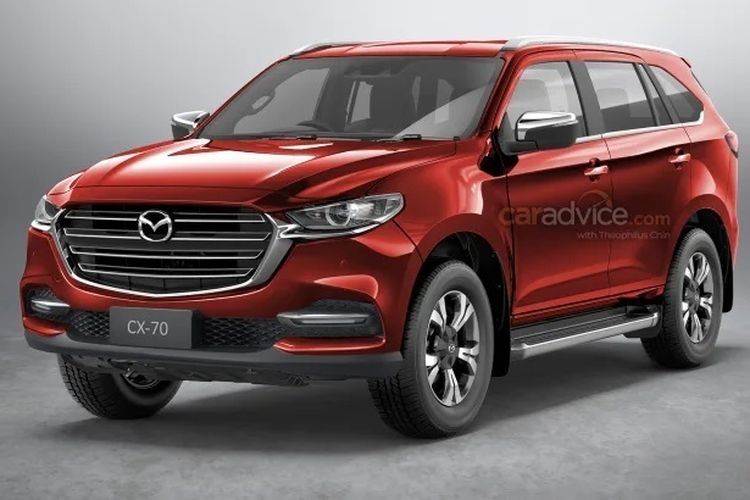 Mazda CX-70 Berbasis MU-X, Mungkinkah Itu Terjadi? 1 Mazda CX-70 berbasis MU-X