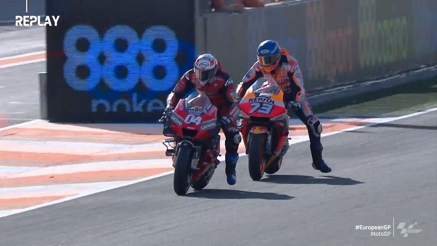 Alex Marquez Jatuh 2 Kali Berturut-turut, Ini Penjelasannya 2 Alex Marquez Crash 1