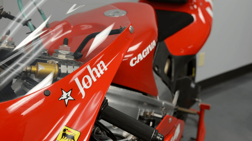 Cagiva C593 John Kocinski V4 2 Stroke ini Dilelang 1 Cagiva C593 John Kocinski 1