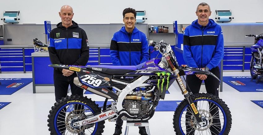 Dovizioso Pakai Motor Trail Yamaha dan Nomor Start 34 2 Glenn Coldenhoff MXGP