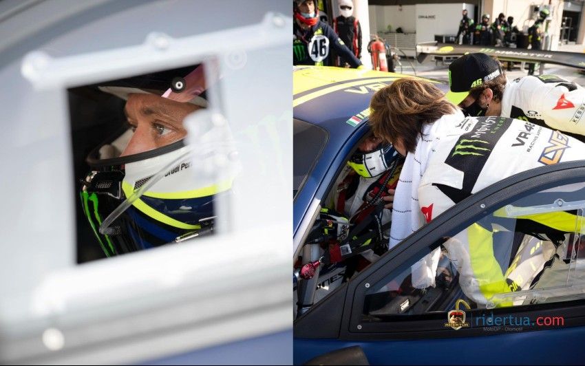 Rossi Finis ke-4 Dalam Latihan Bebas (FP1) Balap Mobil di Bahrain 1 Valentino Rossi bahrain Gulf 12H