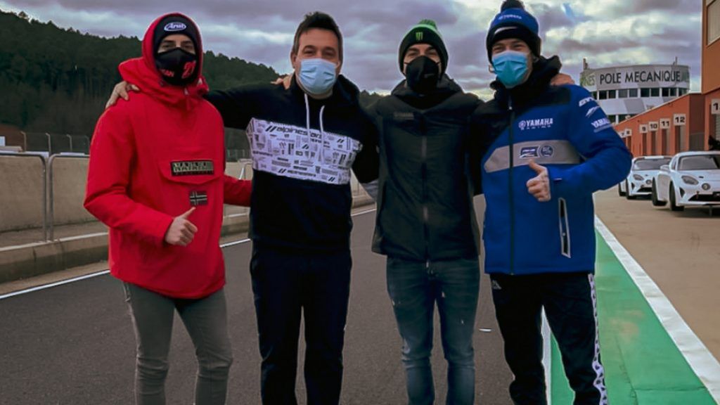 Maverick Vinales Latihan dengan Tim Milik Sang Ayah 1 vinales racing team