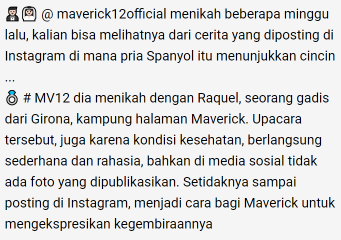 Maverick Vinales Menikah Diam-diam dengan Raquel! 2 Maverick Vinales Menikah Diam-diam dengan Raquel-motogp