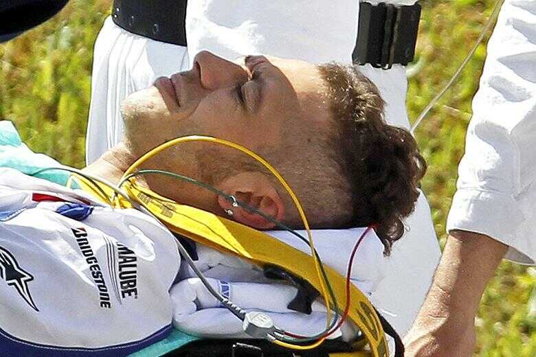 Cedera yang Memalukan: Rossi Karena Tirai dan Marquez Karena Jendela di Rumah 2 valentino rossi mugello 2010