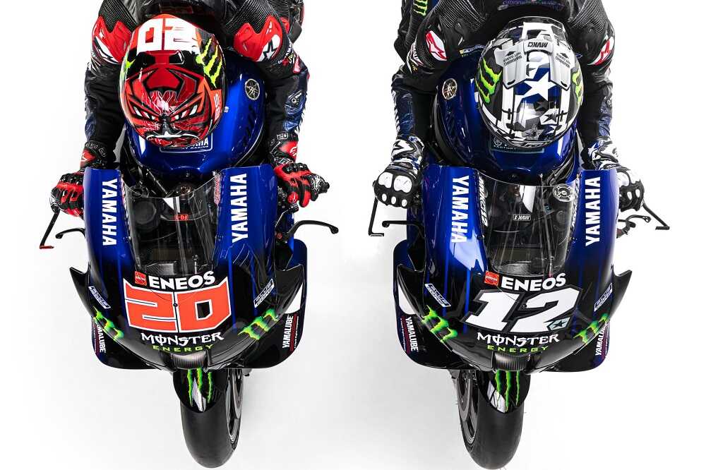 yzr m1 2021 vinales quartararo 1