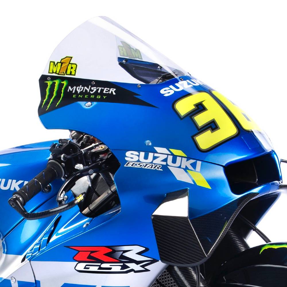 Livery Baru Suzuki GSX-RR 2021: Sedikit Agresif karena Kehadiran Monster! 2 Joan Mir 2021