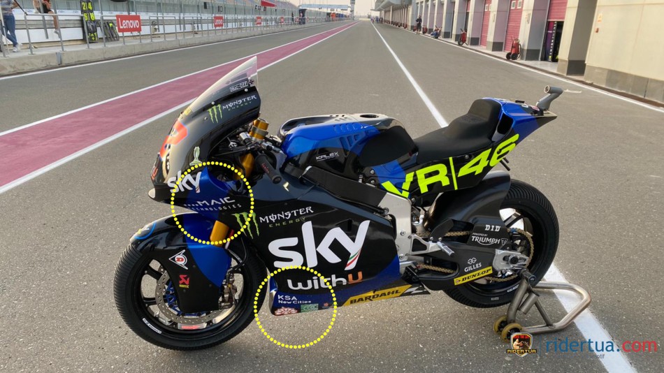 Rossi - Pangeran Al Saud: Tim VR46 'Banjir' Sponsor dari Arab Saudi ! 3 VR46 Valentino Rossi