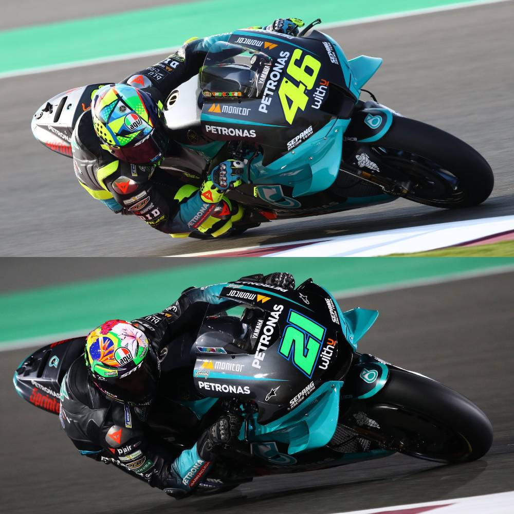 Motor Rossi Tidak Memakai Logo Alpinestars, Morbidelli 'Gado-gado'! 1 rossi morbidelli 1