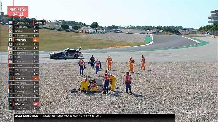 Jorge Martin Crash