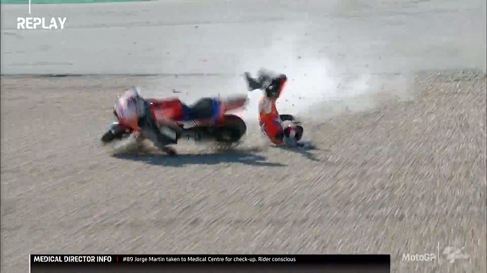 jorge martin crash portugal 3