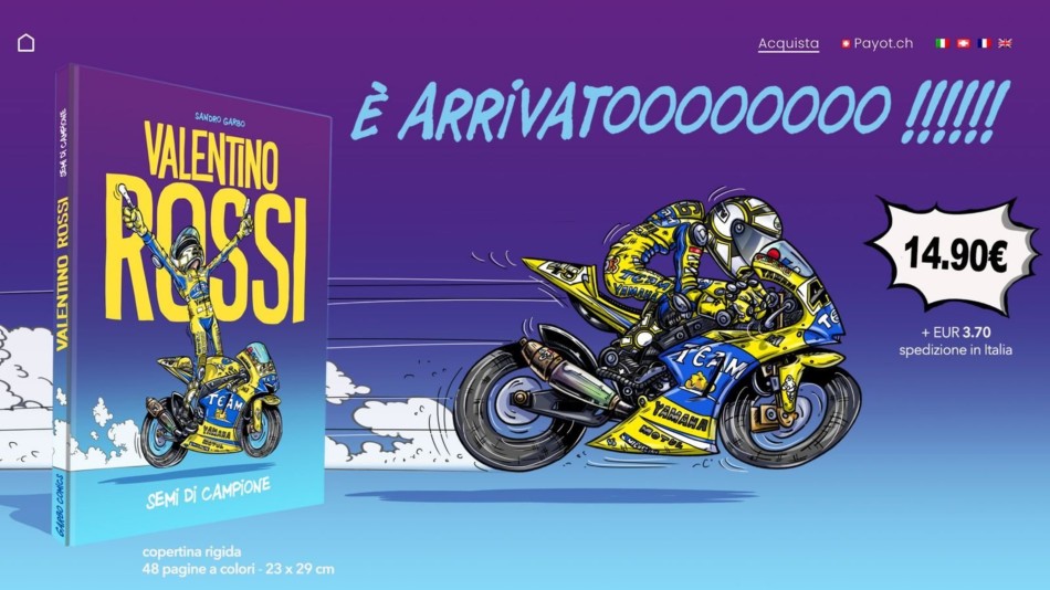 sandro garbo valentino rossi komik