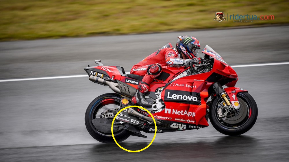Aerodinamika ducati sendok