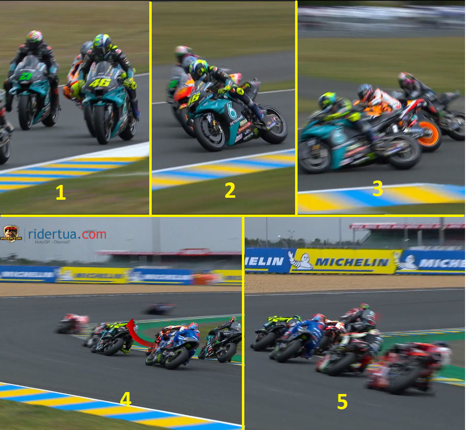 Kenapa Pol Espargaro Tidak Mendapatkan Penalti? 2 Insiden Le Mans Rossi