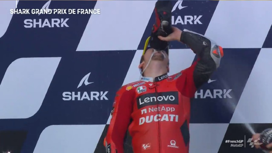 Klasemen MotoGP Setelah Le Mans 2021 2 Jack Miller Boot Sampanye