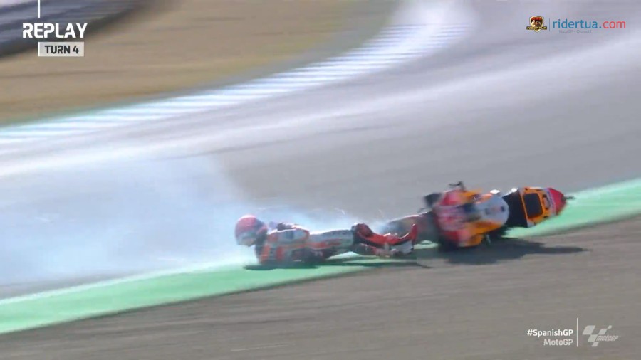 Marc Marquez Jatuh Lagi di Warm-up 2 Marc Marquez 5