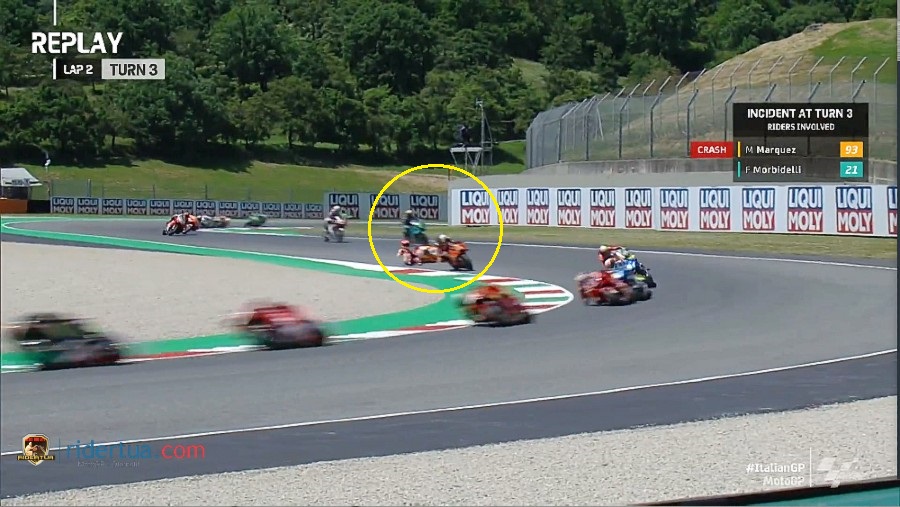 Marc Marquez Binder Morbidelli