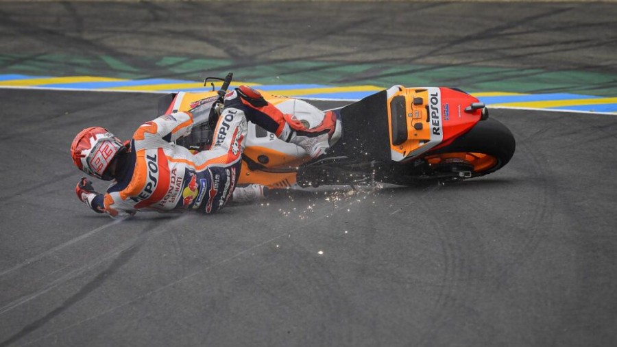 Marc Marquez Crash 1 2