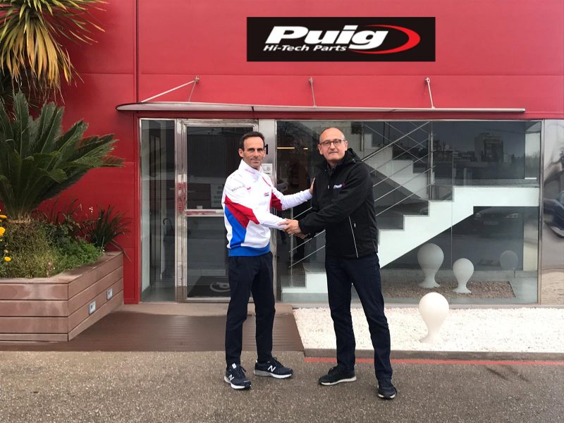 Ada Logo 'Puig' di Motor Marquez.. Alberto Puig? 2 Puig dan Puig