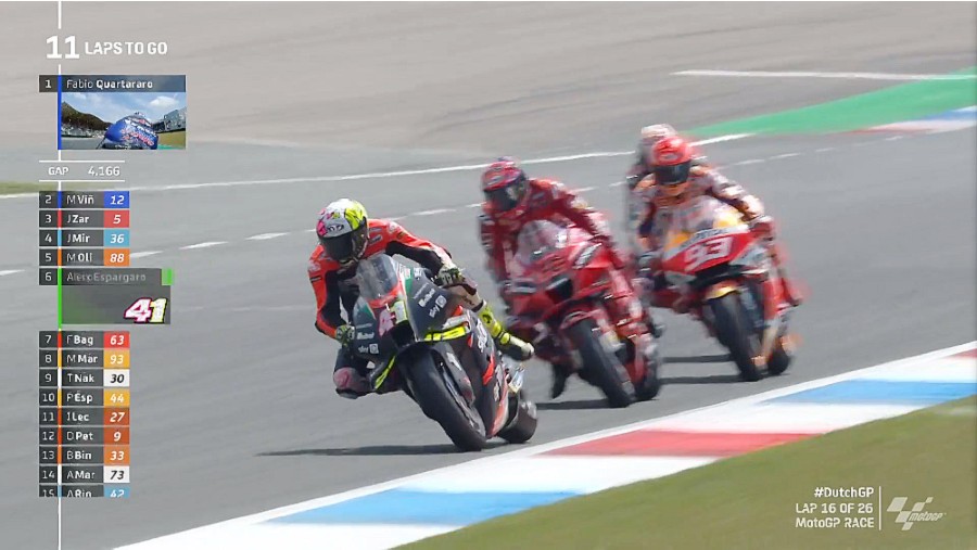 Aleix: Menyalip 'Motor Merah' Bikin Frustrasi 1 Aleix Espargaro Pecco Bagnaia