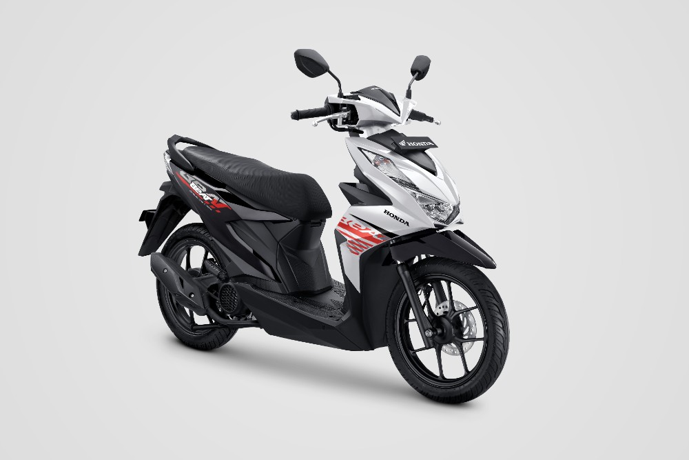 New Honda BeAT Series Hadir Dengan Warna Baru! 1 Dance White Black New Beat 2021