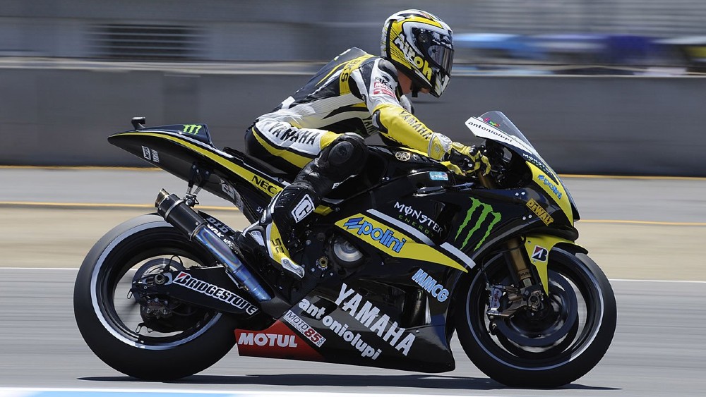 James Toseland Tech3 Yamaha Mazda Raceway 2009 GP Amerika