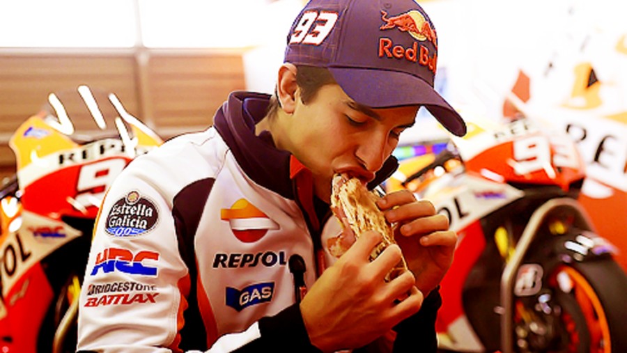 Marc Marquez Eat