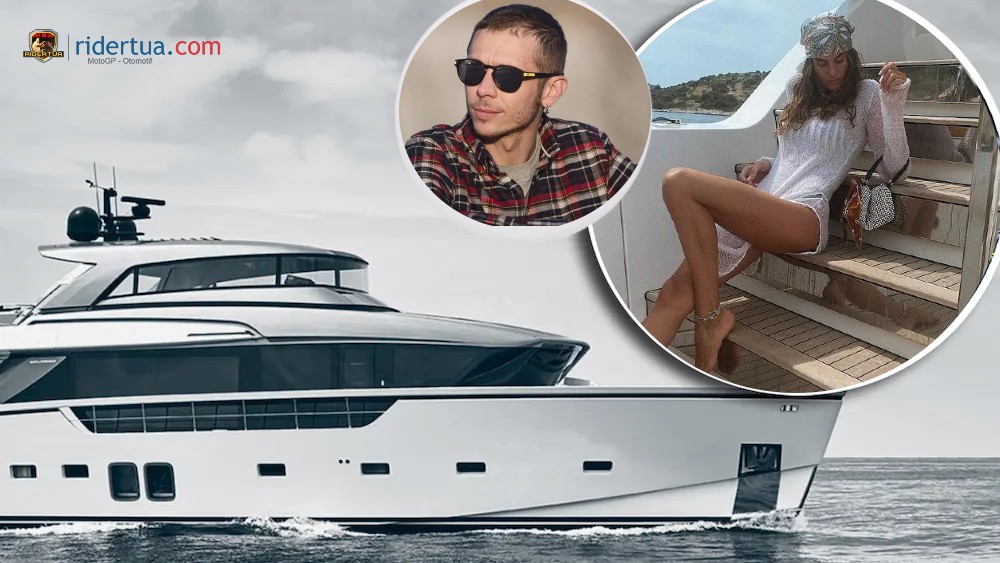 Liburan Musim Panas Para Rider MotoGP, Rossi Naik Kapal Pesiar Barunya