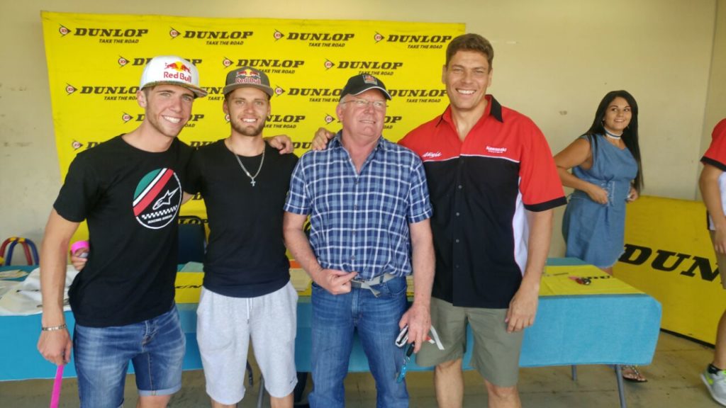 Darryn Brad Binder ayahnya Trevor Andre Neethling track day organiser Moto Rider Academy