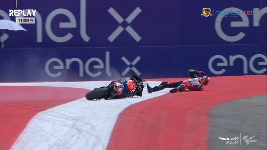 Johann Zarco Crash Austria 2021