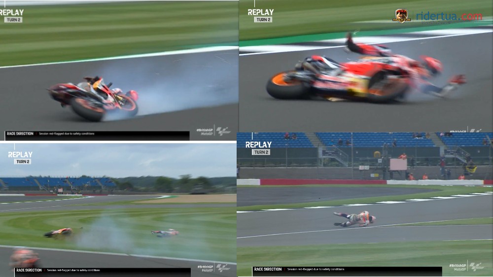 Marc Marquez Crash