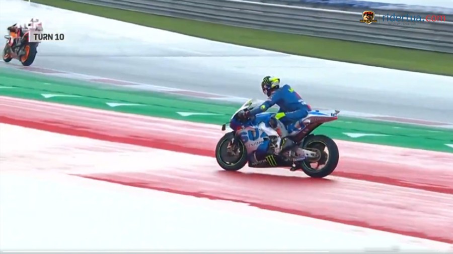 Tahan Amarah, Mir: Manuver Marquez Tak Perlu! 2 Mir Marquez Clash 2