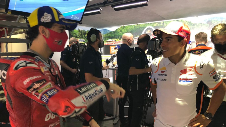 Marquez Vs Pecco: 'Deja Vu' Duel dengan Dovi! 1 Pecco Marquez