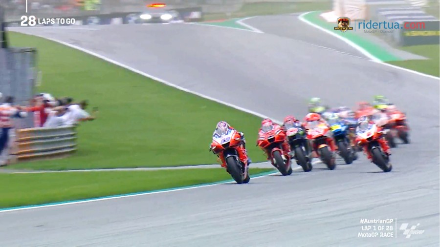 Versus Trisula Ducati, M1 Fabio Kurang Speed! 1 Quartararo Martin Pecco