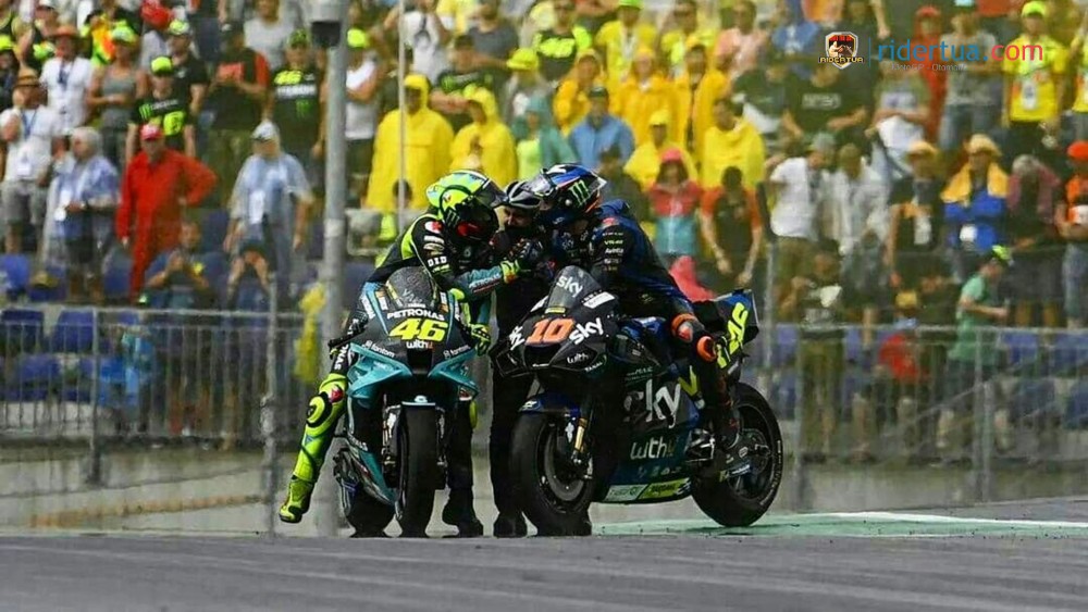 Valentino Rossi Luca Marini 1