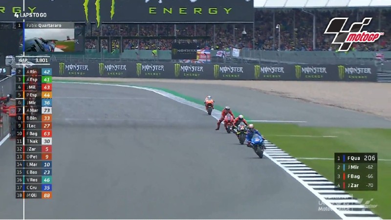 Crash: Kontak Marc Marquez dan Jorge Martin! 4 race inggris 1
