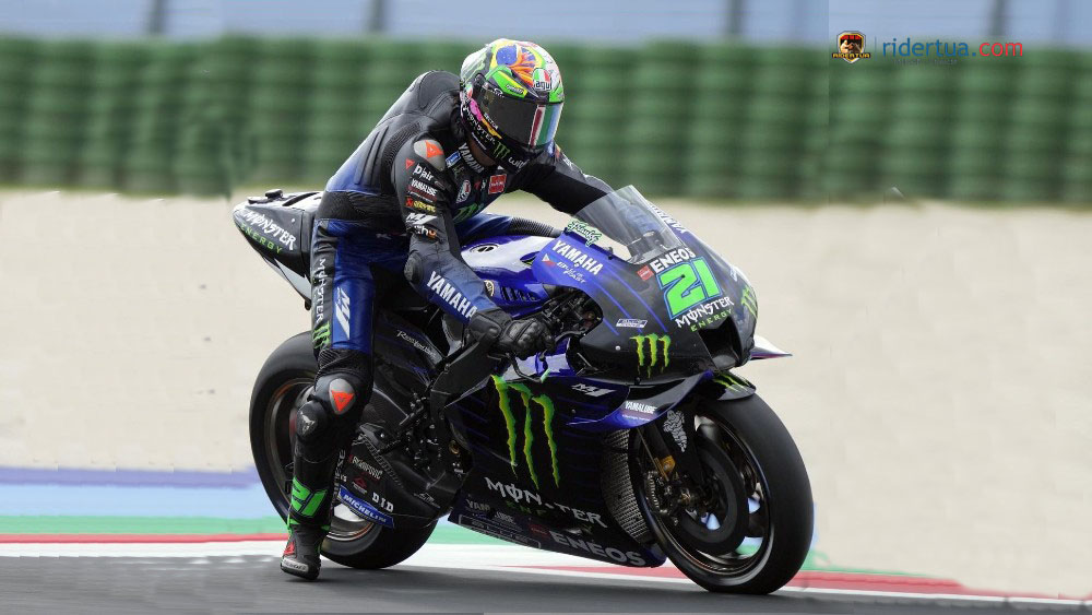 Masih Pakai Pain Killer, Morbidelli Tak Pasang Target 1 Franco Morbidelli Yamaha 1