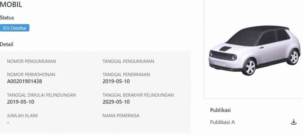 Honda e Sudah Didaftarkan di Indonesia? 1 honda e electric detikoto optimized