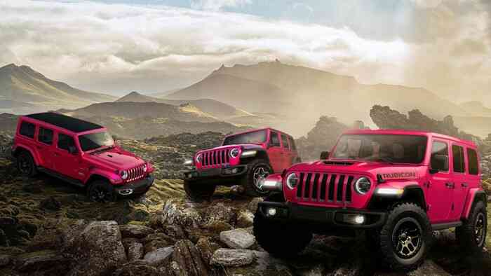 Jeep Wrangler Bakal Sediakan Warna Baru! 1 jeep wrangler pink detikoto optimized