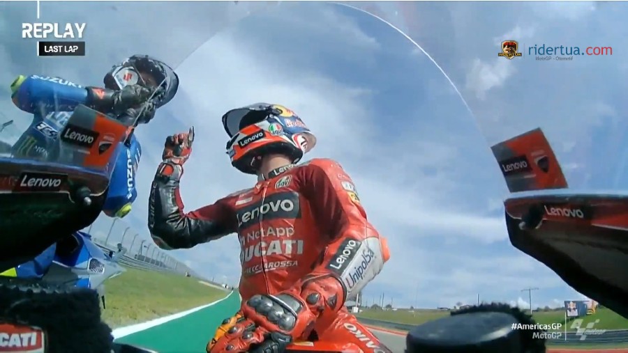 Miller Cengkram Helm Mir, Penalti 1 Posisi! 1 Joan Mir Jack Miller