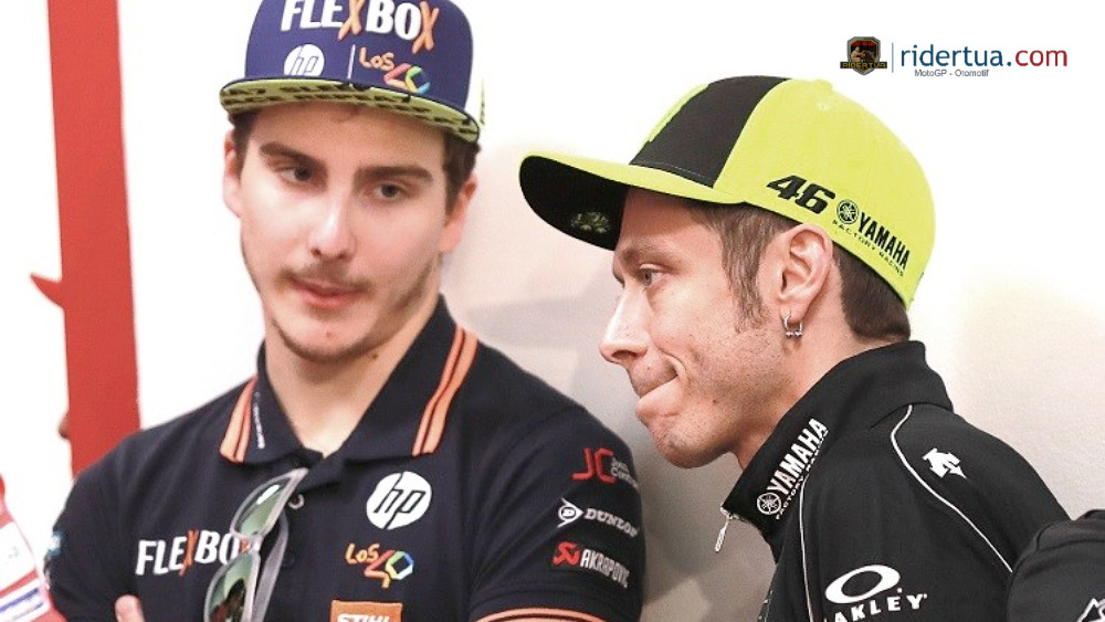 Lorenzo Baldassarri Valentino Rossi