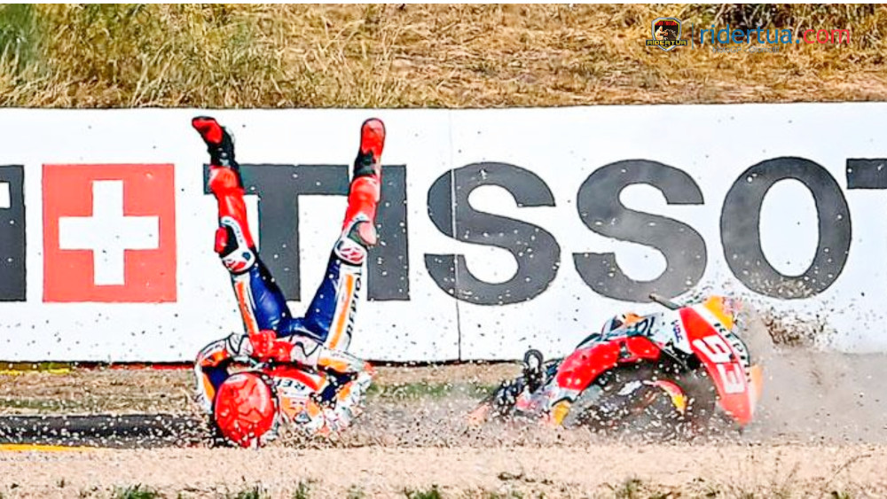 Marc Marquez Crash