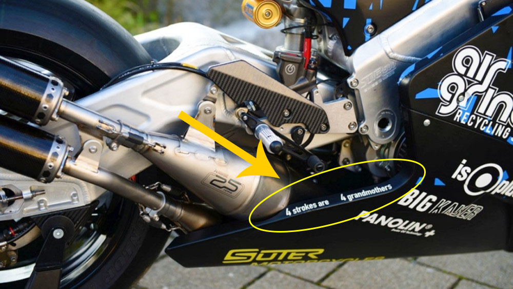 Suter MMX 500 4 strokes 4 grandmother