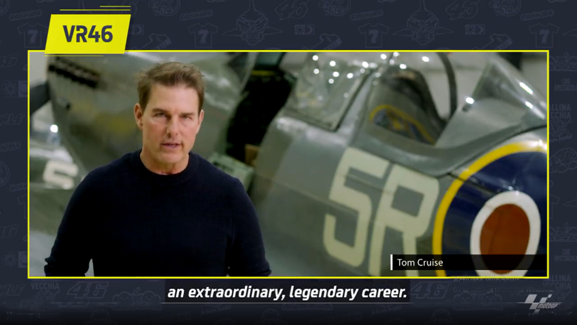 Dari Keanu Reeves Hingga Tom Cruise Beri Ucapan Perpisahan untuk Rossi 1 Tom