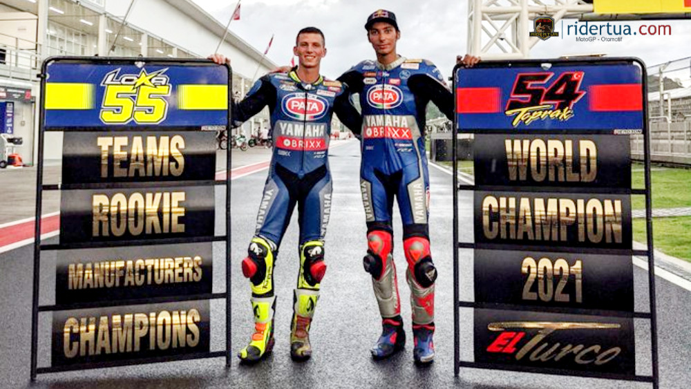 Rookie of The Year Locatelli Siap Jadi 'Pengawal' Toprak 1 toprak razgatlioglu Yamaha WSBK