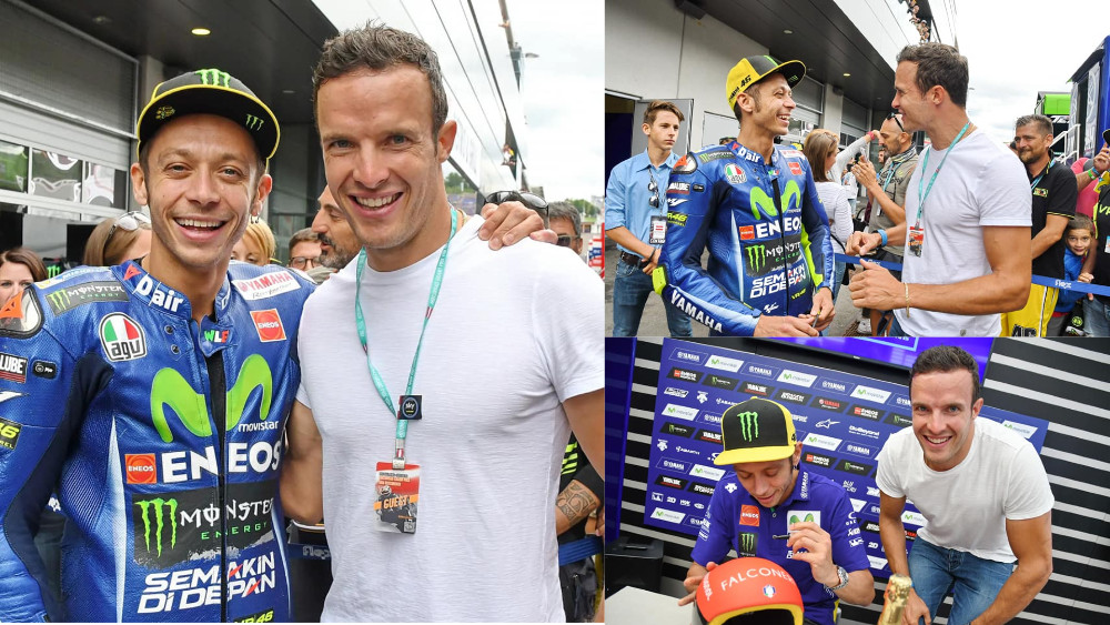 Valentino Rossi Christof Innerhofer