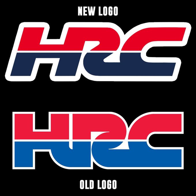 Penampakan Logo Baru HRC, Keberuntungan Baru 1 Logo HRC Baru Lama