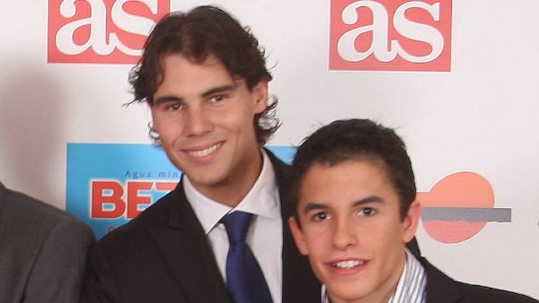 Marc Marquez : Rafael Nadal adalah Inspirasiku 1 rafael nadal - marc marquez