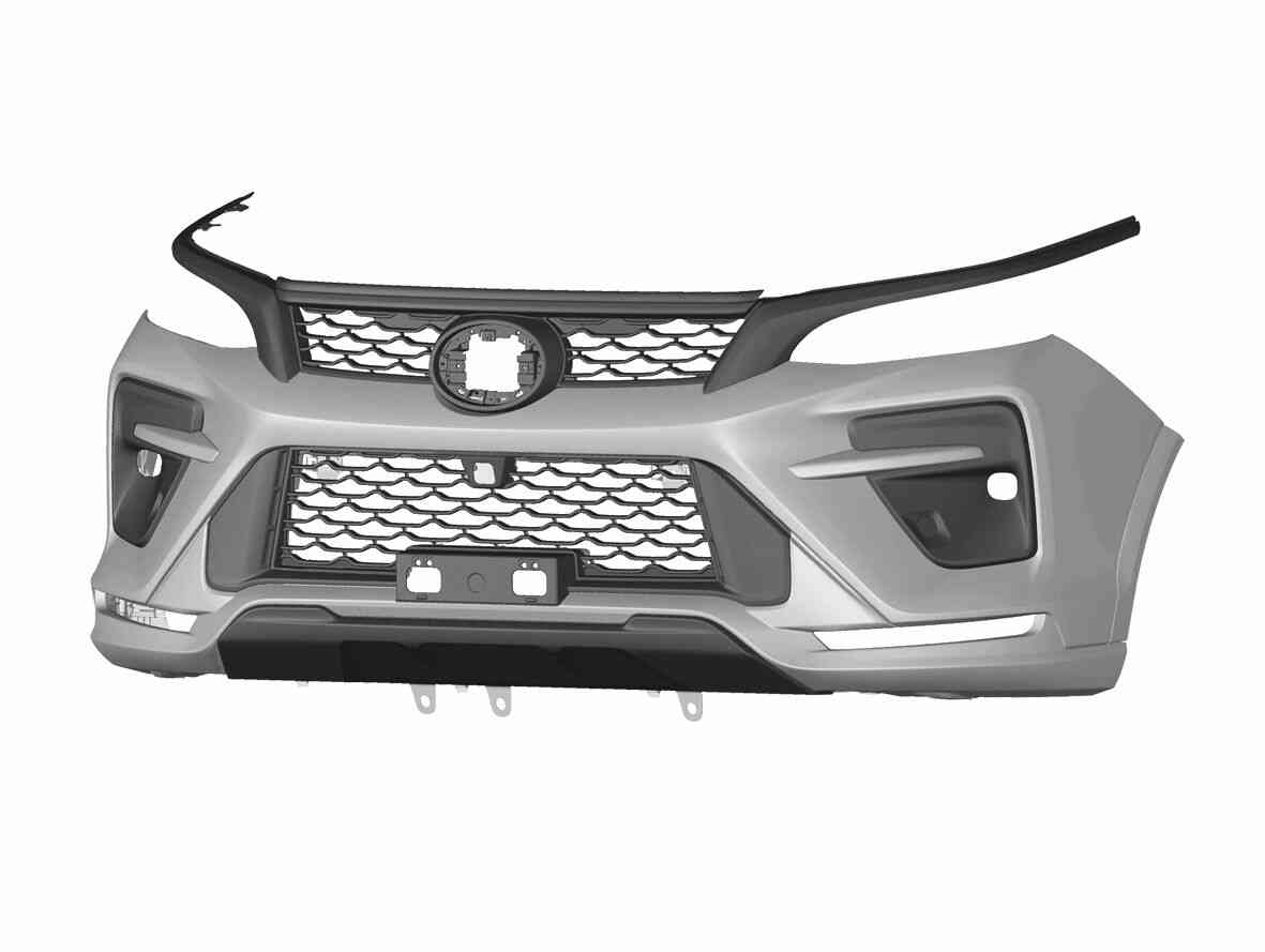 Paten Desain Bumper Mobil Toyota Muncul di Indonesia, Kok Mirip... 1 toyota fortuner bumper detikoto optimized